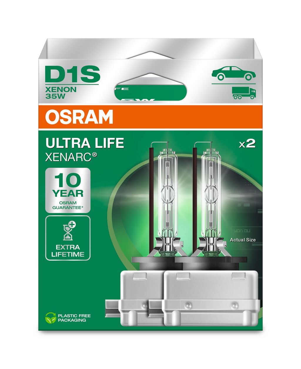 OSRAM XENARC ULTRALIFE D1S DUOBOX ECO